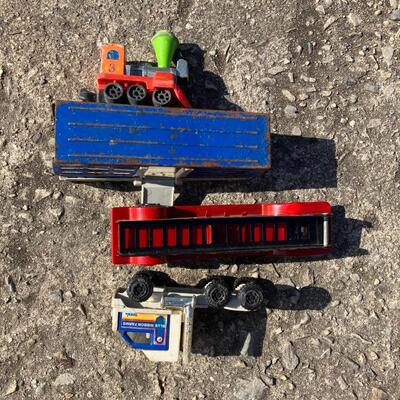 Vintage Small Toy Truck and Vehicle Lot