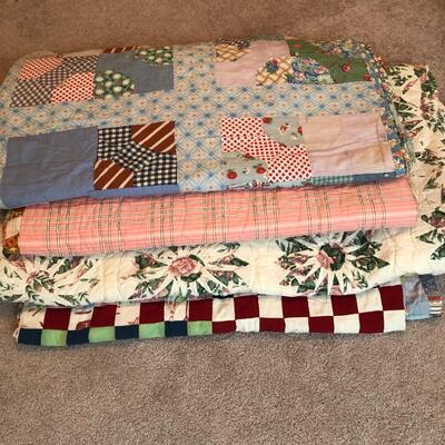 4 Hand-made Quilts (UR-KM)