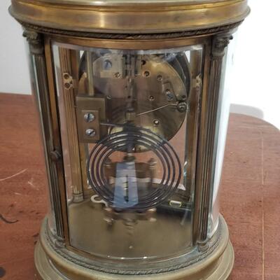 Gold Mantle Clock Lot, 10 1/2 H, 7 W