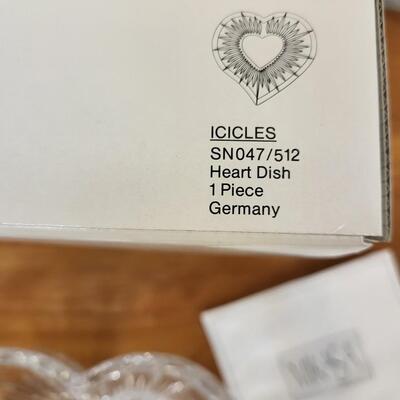 MIKASA HEART ICICLE DISH
