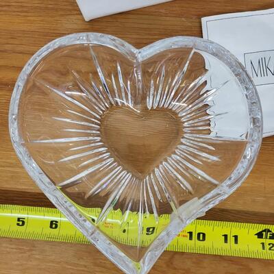 MIKASA HEART ICICLE DISH