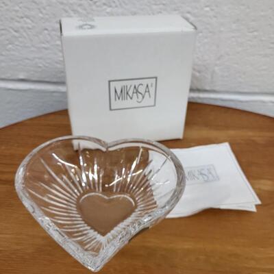 MIKASA HEART ICICLE DISH