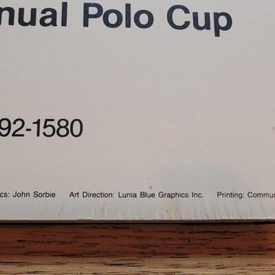 Lot 1: Signed JOHN SORBIE 1983 Denver Symphony Annual Polo CupPoster