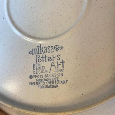 Lot 12. Mikasa Stoneware Dinnerware