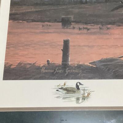 1989 Alabama Ducks Unlimited Print of the Year