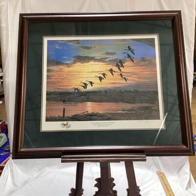 1989 Alabama Ducks Unlimited Print of the Year