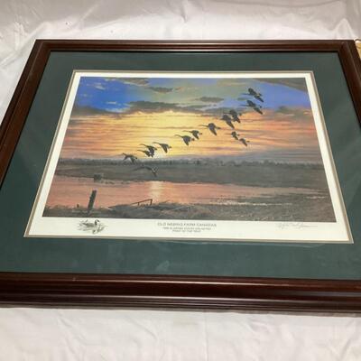 1989 Alabama Ducks Unlimited Print of the Year