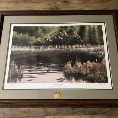 1994 International Artist of the Year framed, signed and numbered print with seal