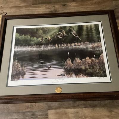 1994 International Artist of the Year framed, signed and numbered print with seal