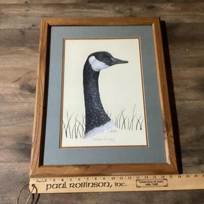 Goose Study by John Warr