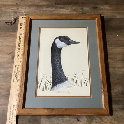 Goose Study by John Warr