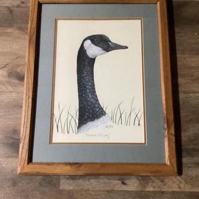 Goose Study by John Warr