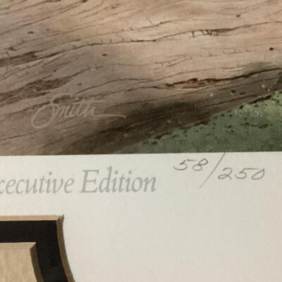 1985 Georgia Waterfowl Stamp Executive Edition