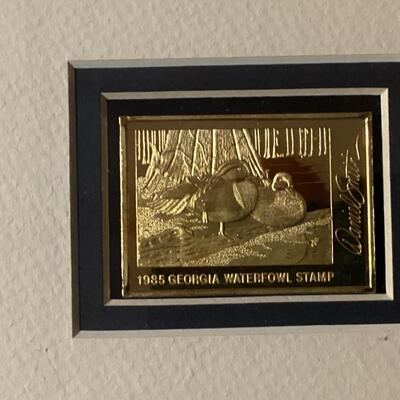 1985 Georgia Waterfowl Stamp Executive Edition