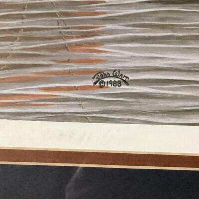 1988 Tennessee Waterfowl Association Sponsor Print by John Warr