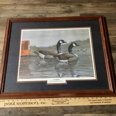 1988 Tennessee Waterfowl Association Sponsor Print by John Warr