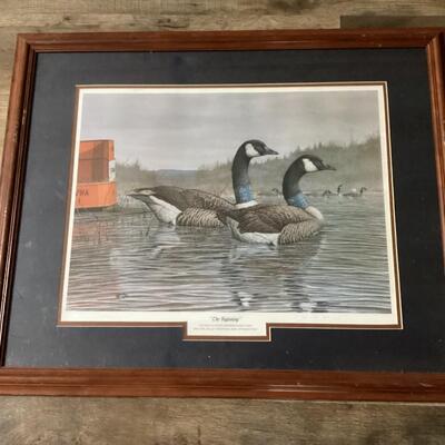 1988 Tennessee Waterfowl Association Sponsor Print by John Warr