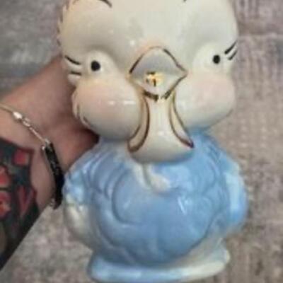 Vintage Shawnee bird pitcher