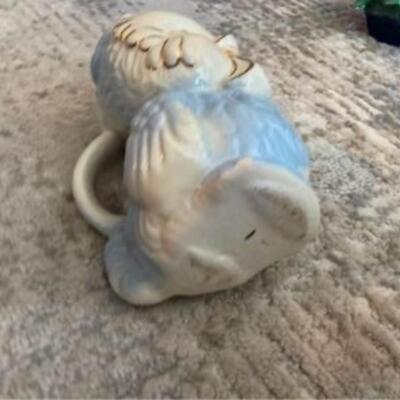 Vintage Shawnee bird pitcher
