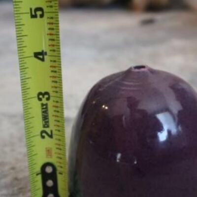 Mid century modern pottery bud vase
