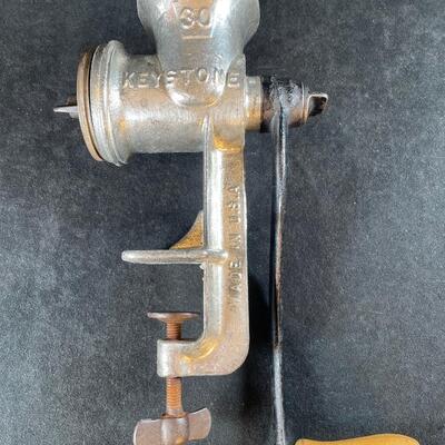 Lot 41 Antique Meat Grinder