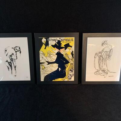 Lot 44. Three Art Prints