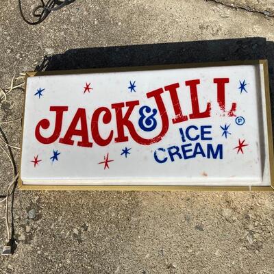 Jack & Jill Ice Cream Light 13 1/2â€ x 25â€