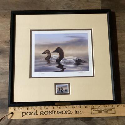 1995 Ducks Unlimited Stamp and Print