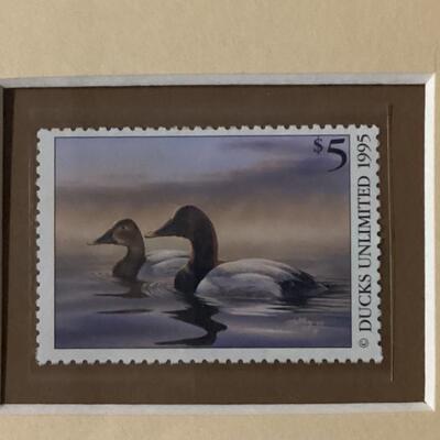 1995 Ducks Unlimited Stamp and Print