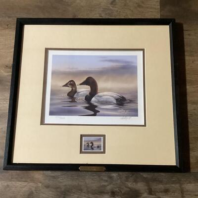 1995 Ducks Unlimited Stamp and Print