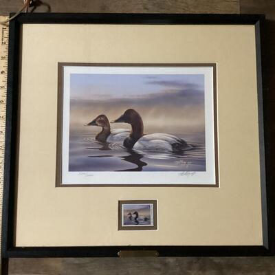 1995 Ducks Unlimited Stamp and Print