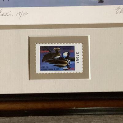 1989 Special Conservation Edition stamp and print