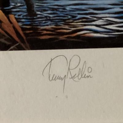 1981 Minnesota Waterfowl stamp and print by Terry Redlin