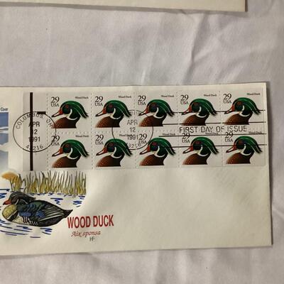 First Day of Issue stamped envelopes and stamps