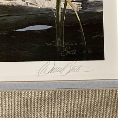 1991 Texas Waterfowl stamp and print