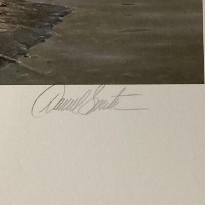 1989 Australian duck stamp and print