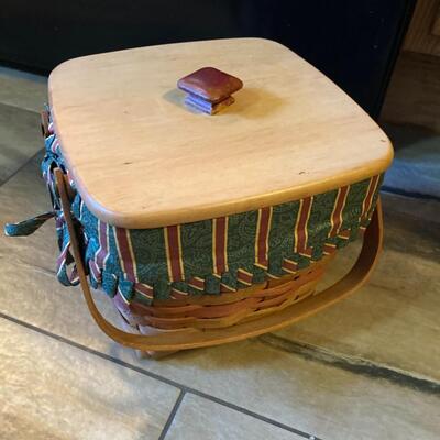 Longerberger Basket 9â€ x 9â€ x 8.5â€