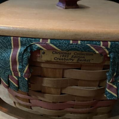 Longerberger Basket 9â€ x 9â€ x 8.5â€