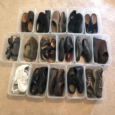 Merrell & More: 16 Pairs of Womenâ€™s Shoes Size 9.5 (MB-JF)