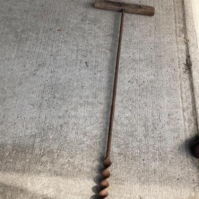 Antique Auger Tool