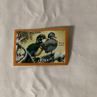 1970 California Duck stamps and print