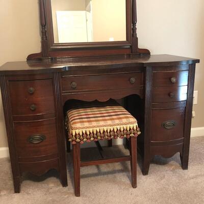 Solid Wood Vanity with Vanity Bench (MB-JF)