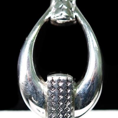 Sterling Silver Modernist Bracelet, 60 Grams