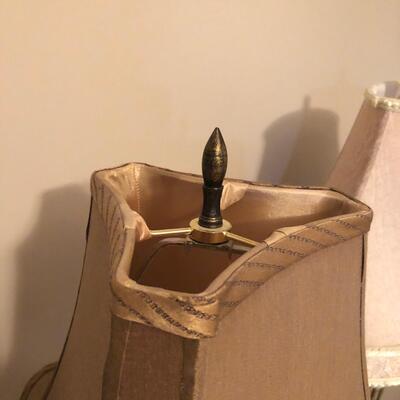 2 Lamps with Unique Shades (MB-JF)