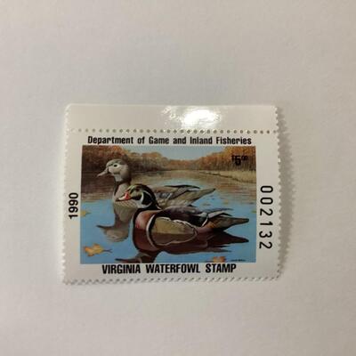 1994 Virginia Waterfowl Stamp and Print