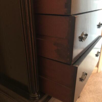 Colonial Mfg. Co. Solid Mahogany Chest of Drawers (MB-JF)