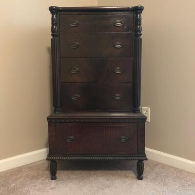 Colonial Mfg. Co. Solid Mahogany Chest of Drawers (MB-JF)