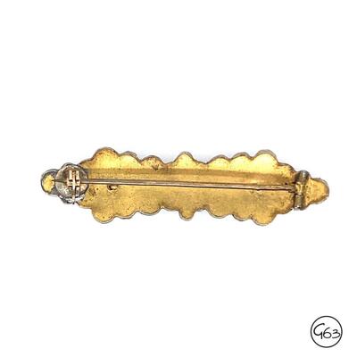 1900's Art Nouveau Garnet Brooch