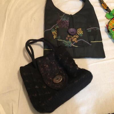 11 Purses & Hand Bags in Black Leather & More (MB-JF)