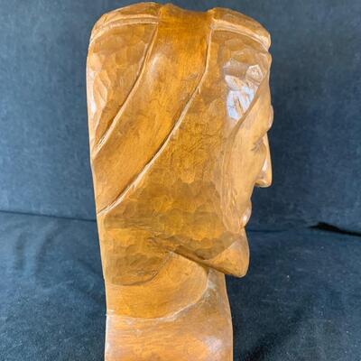 Lot 47. Hand Carved "Sailor" Man and Pipe